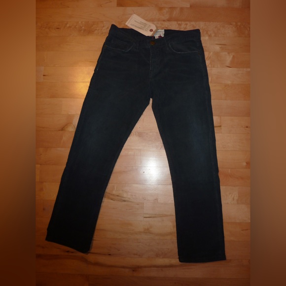 Current Elliott Boyfriend Corduroy Pants in Black, xs 24 - Made in USA - Picture 6 of 7